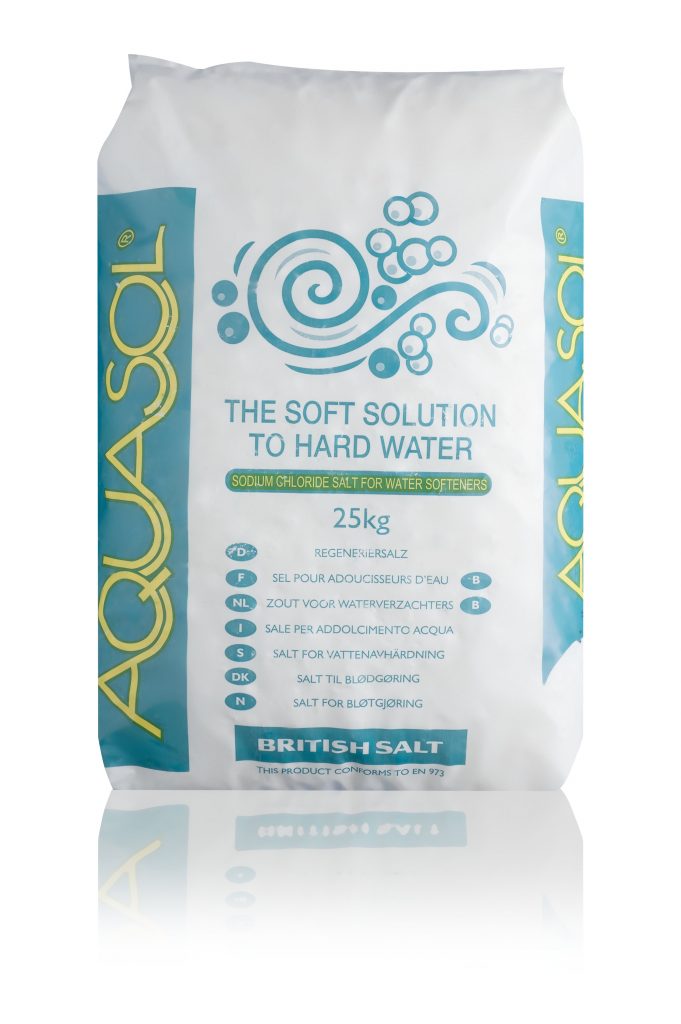 Aquasol Tablet Salt 25kg Wessex Salt DeIcing Salt Water Softener